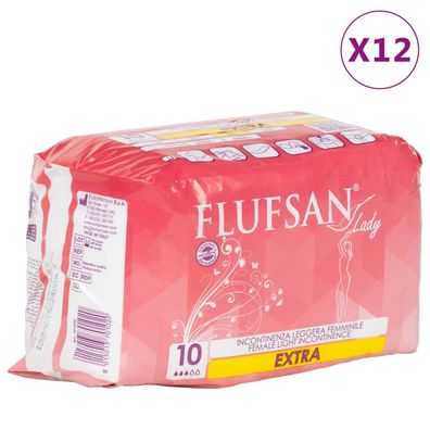 Flufsan Inkontinenzeinlagen für Damen 120 Stk