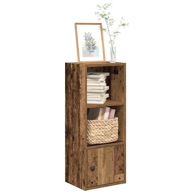 vidaXL Bücherregal Altholz-Optik 31x24x77 cm Holzwerkstoff