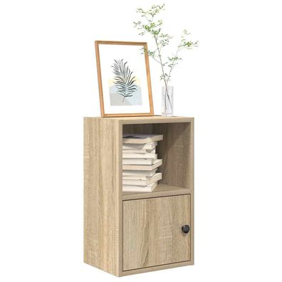 vidaXL Bücherregal Sonoma-Eiche 31x24x52 cm Holzwerkstoff