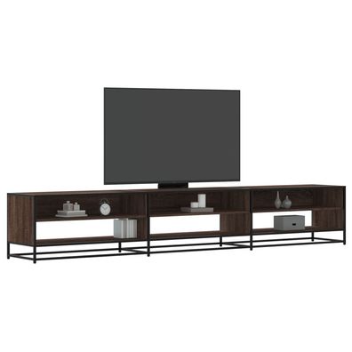 vidaXL TV-Schrank Braun Eichen-Optik 270x40x46 cm Holzwerkstoff