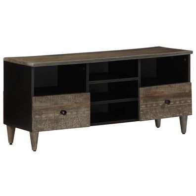 vidaXL TV-Schrank 100x33x46 cm Massivholz Mango