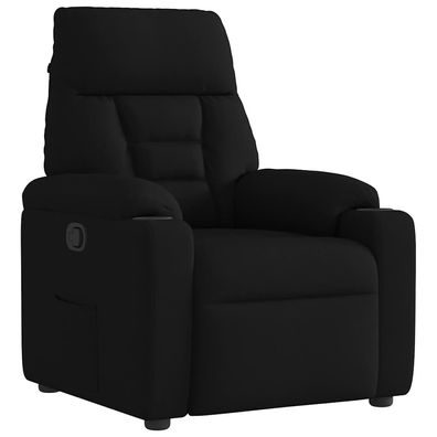 vidaXL Relaxsessel Schwarz Stoff