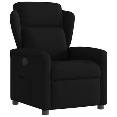 vidaXL Relaxsessel Schwarz Stoff