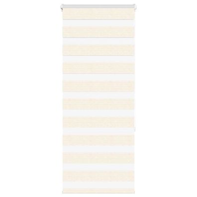 vidaXL Zebrarollo Marmorbeige 60x150 cm Stoffbreite 55,9 cm Polyester