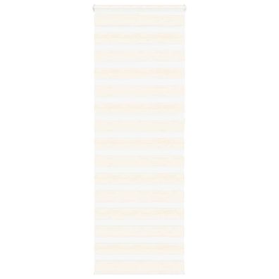 vidaXL Zebrarollo Marmorbeige 70x230 cm Stoffbreite 65,9 cm Polyester