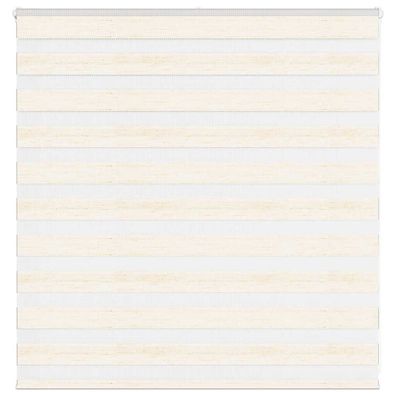 vidaXL Zebrarollo Marmorbeige 145x100cm Stoffbreite 140,9 cm Polyester