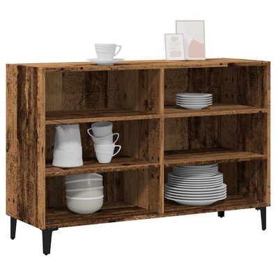 vidaXL Sideboard Altholz-Optik 103,5x35x70 cm Holzwerkstoff