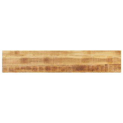 vidaXL Tischplatte 180x40x3,8 cm Rechteckig Raues Massivholz Mango