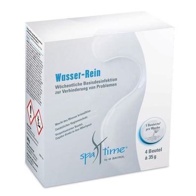 BAYROL SpaTime Wasser-Rein | 4 Beutel à 35 g