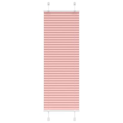 vidaXL Plissee Rosa 45x150 cm Stoffbreite 44,4 cm Polyester