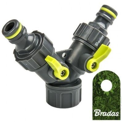 T-Stück 3/4 mit 2 Ventilen LIME LINE LE-02220K BRADAS