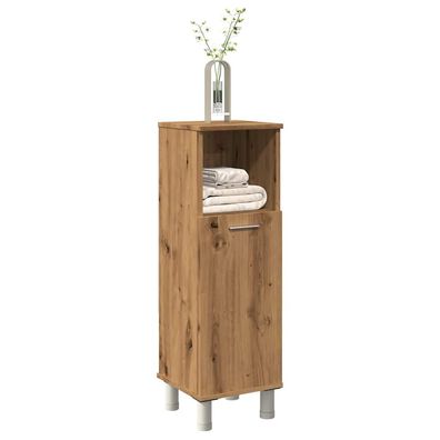 vidaXL Badschrank Artisan-Eiche 30x30x95 cm Holzwerkstoff