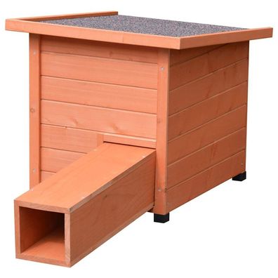 pet Igelhaus XL 53x65x52cm Holz Braun