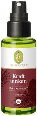 Primavera 6x Kraft tanken Raumspray bio 50ml