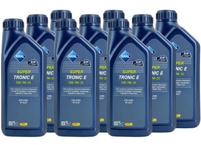 Aral SuperTronic E 0W-30 9x1 Liter