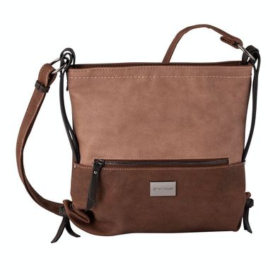 Tom Tailor Handtasche Schultertasche Damentasche braun brown elin