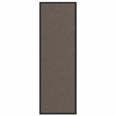vidaXL Fußmatte Braun 60x180 cm