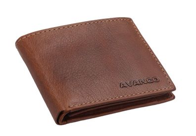 Echtleder Scheintasche, braun