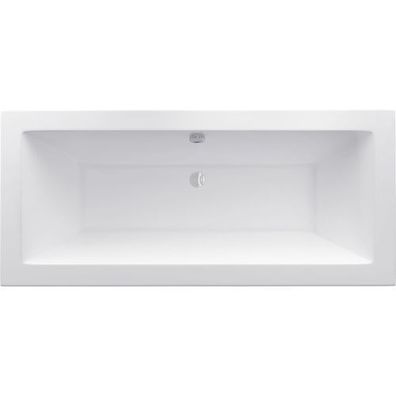 Mexen Cube Rechteckbadewanne 180 x 80 cm, Weiß - 55051808000