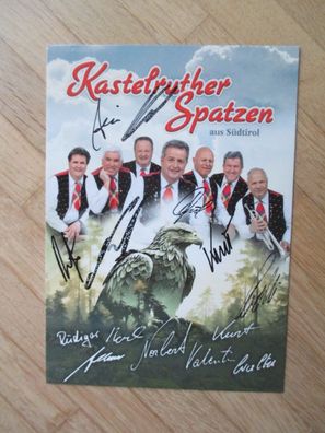 Schlager Volksmusik Stars Südtirol Kastelruther Spatzen handsignierte Autogramme!!