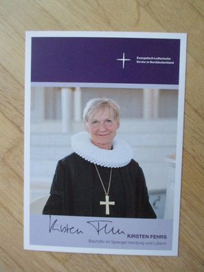 Bischöfin im Sprengel Hamburg und Lübeck Kirsten Fehrs - handsigniertes Autogramm!!!