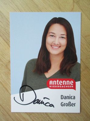 Antenne Niedersachsen Moderatorin Danica Großer - handsigniertes Autogramm!!!