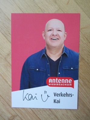 Antenne Niedersachsen Moderator Verkehrs-Kai - handsigniertes Autogramm!!