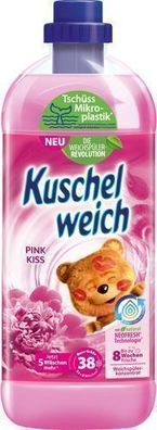 Kuschelweich Pink Kiss Weichspüler 1 l aus Deutschland