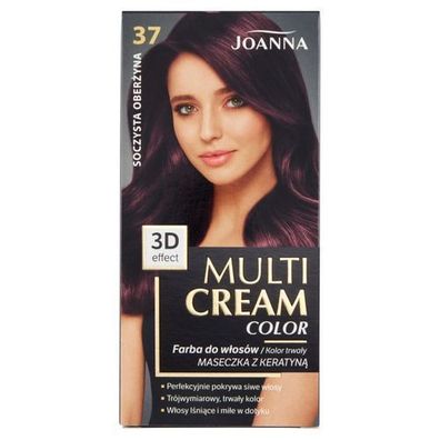 Joanna Multi Cream Color Haarfarbe 37 Saftige Holunderbeere 100ml