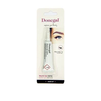 Donegal Langanhaltender Schwarzer Wimpernkleber, 7g