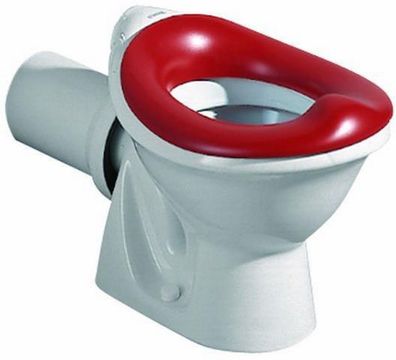 Geberit WC-Sitzring Baby Keramag rot