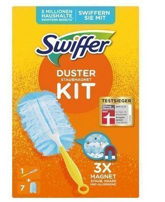 Swiffer Staubwedel 1 Griff + 7 Nachfüllpackungen