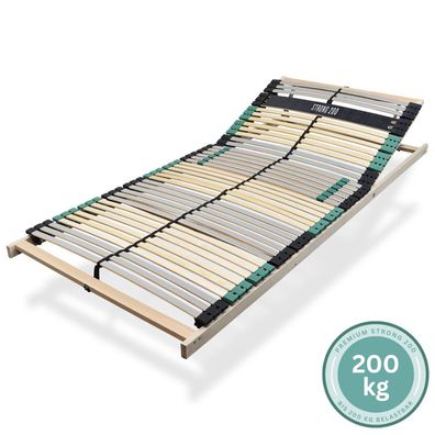 Lattenrost 120x200 cm extra stabil, 7 Zonen und 42 Latten, verstellbar 120 x 200 cm