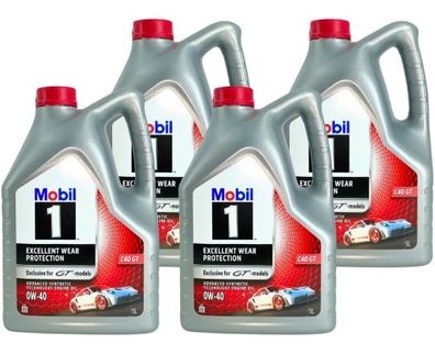Mobil 1 C40 GT 0W-40 4x5 Liter