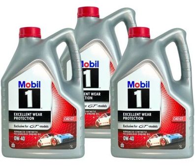 Mobil 1 C40 GT 0W-40 3x5 Liter