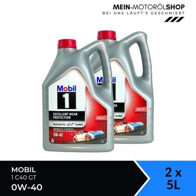 Mobil 1 C40 GT 0W-40 2x5 Liter