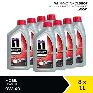 Mobil 1 C40 GT 0W-40 8x1 Liter