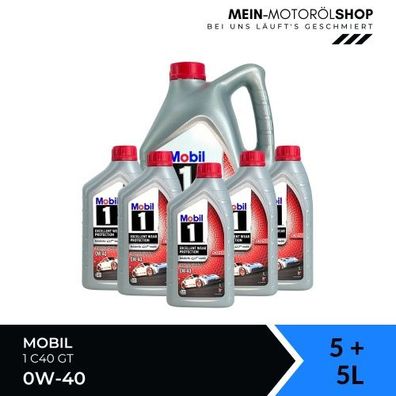 Mobil 1 C40 GT 0W-40 5 + 5 Liter