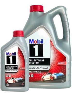 Mobil 1 C40 GT 0W-40 5 + 1 Liter