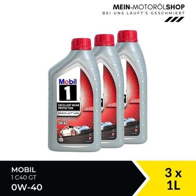 Mobil 1 C40 GT 0W-40 3x1 Liter