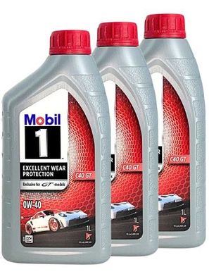 Mobil 1 C40 GT 0W-40 3x1 Liter