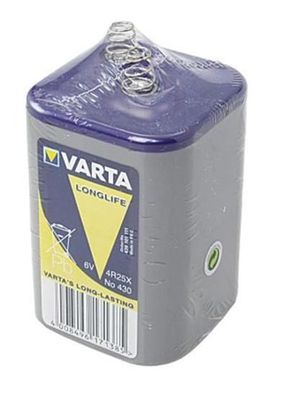 VARTA Blockbatterie für Echolote 6V, VA430