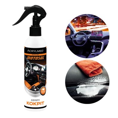 Innenraumreiniger Spray Für Auto Innenraum Cockpit Reiniger Antistatisch 250ml