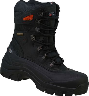 Arbeitsschuhe S3-Winterstiefel Größe 41 wasserdicht, ausklappbare Spikes