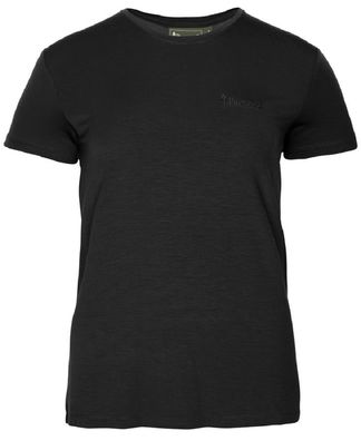 Pinewood 3324 Active Fast-Dry T-Shirt Damen Schwarz (400)