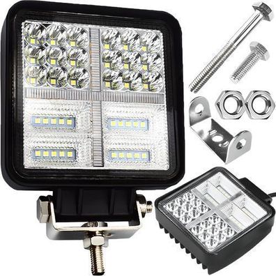 Arbeitsscheinwerfer 38 LED Nahfeldausleuchtung Halogen Traktor Arbeitslicht Retoo