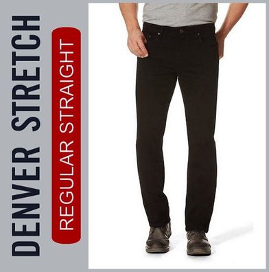 HERO DENVER Stretch | black | Jeans Hose | HERREN