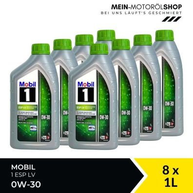 Mobil 1 ESP LV 0W-30 8x1 Liter