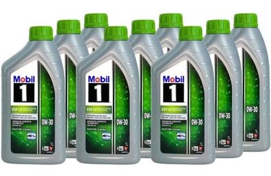 Mobil 1 ESP LV 0W-30 9x1 Liter