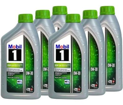 Mobil 1 ESP LV 0W-30 6x1 Liter
